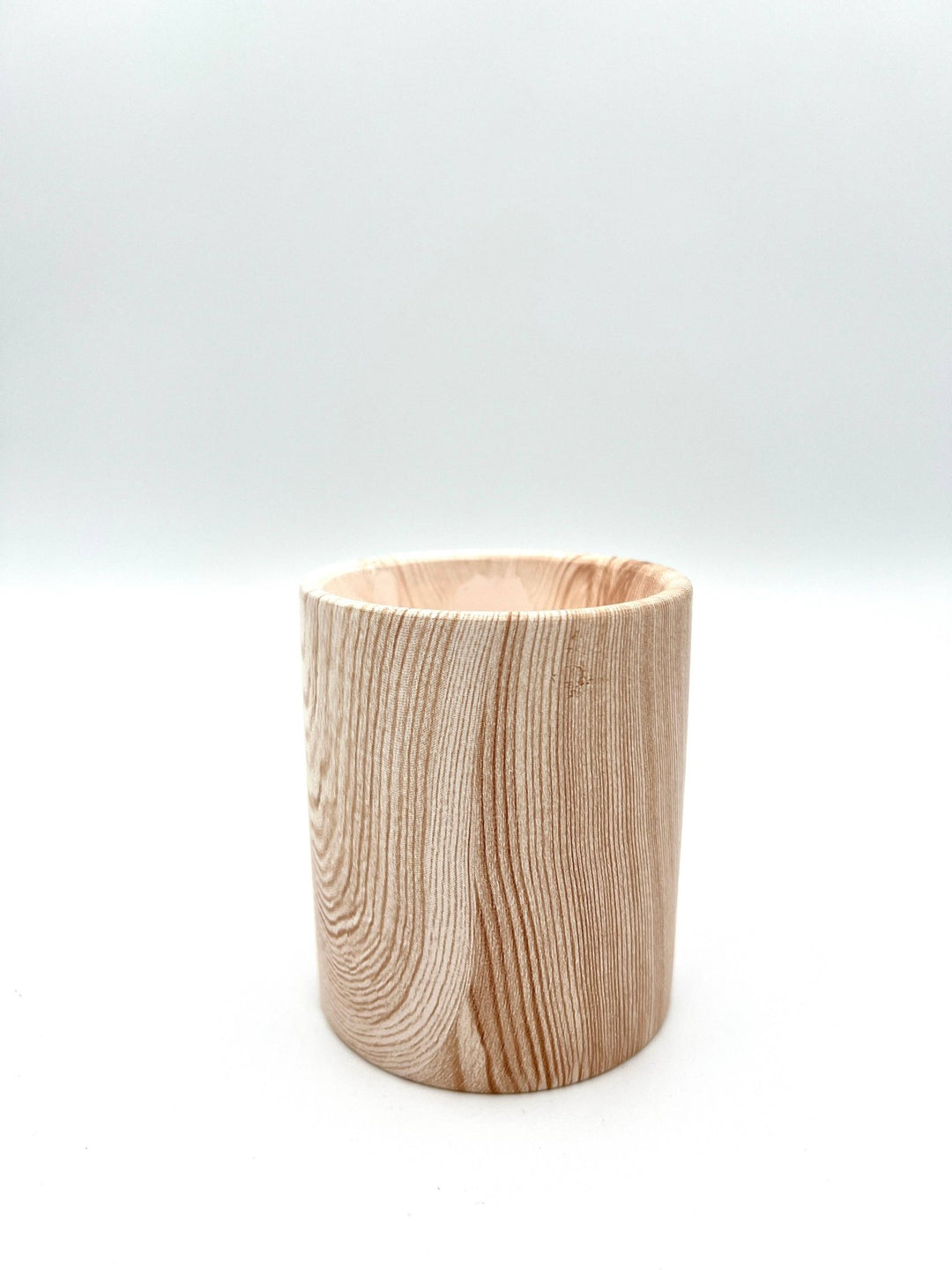 Biophilia: Beautiful Wood/Ceramic Hinoki Scented Candle - Meadow Collectivecandle