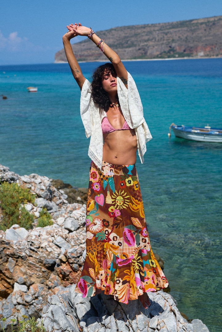 Birth of Venus Maxi Skirt - Caramel - Meadow CollectiveMaxi Skirt
