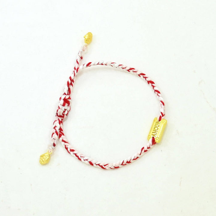 Braided Bracelet Gold Plated - Amour - Meadow Collectivebracelet