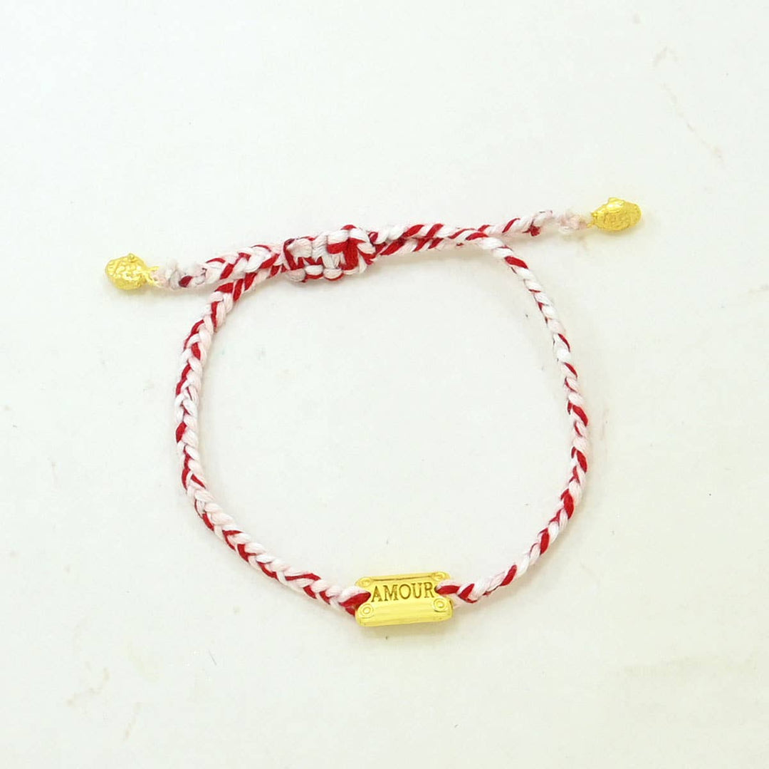 Braided Bracelet Gold Plated - Amour - Meadow Collectivebracelet