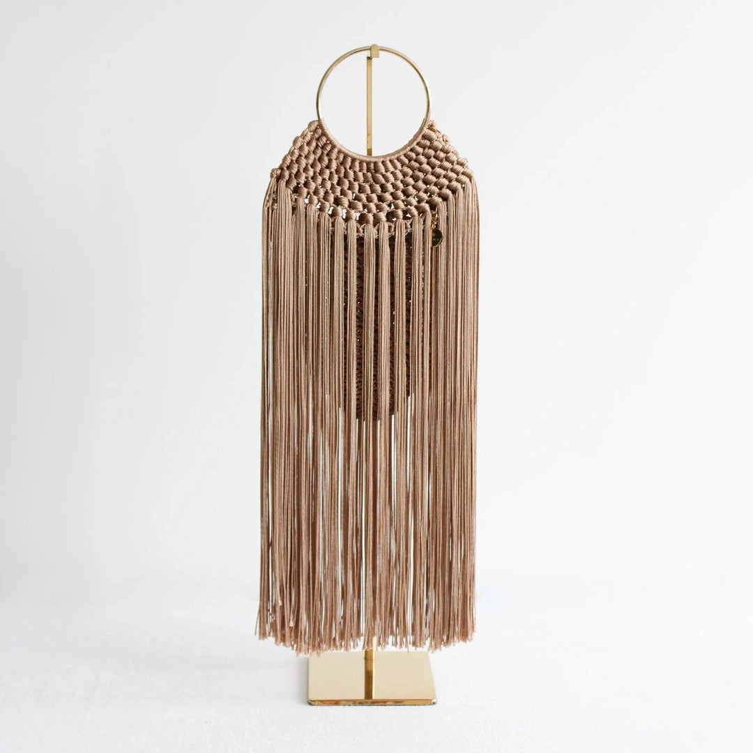 Tiffany Boho Fringe Bag - Resort Statement Purse