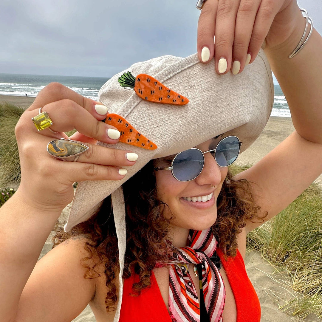 Carrot Alligator Hair Clip Set - Meadow Collectivehair clip