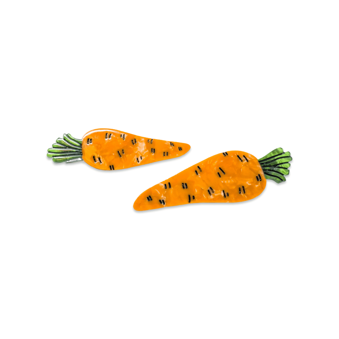 Carrot Alligator Hair Clip Set - Meadow Collectivehair clip