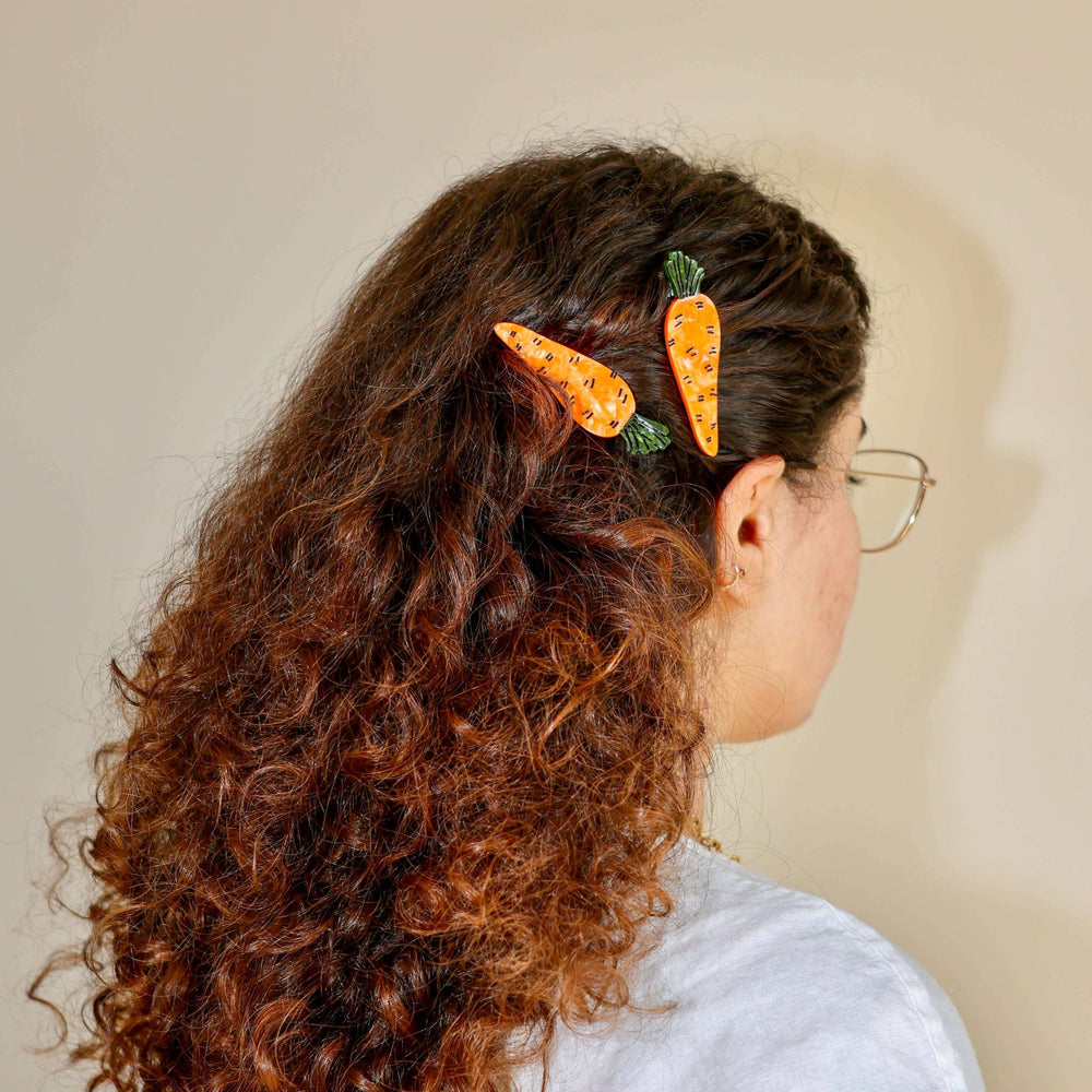 Carrot Alligator Hair Clip Set - Meadow Collectivehair clip