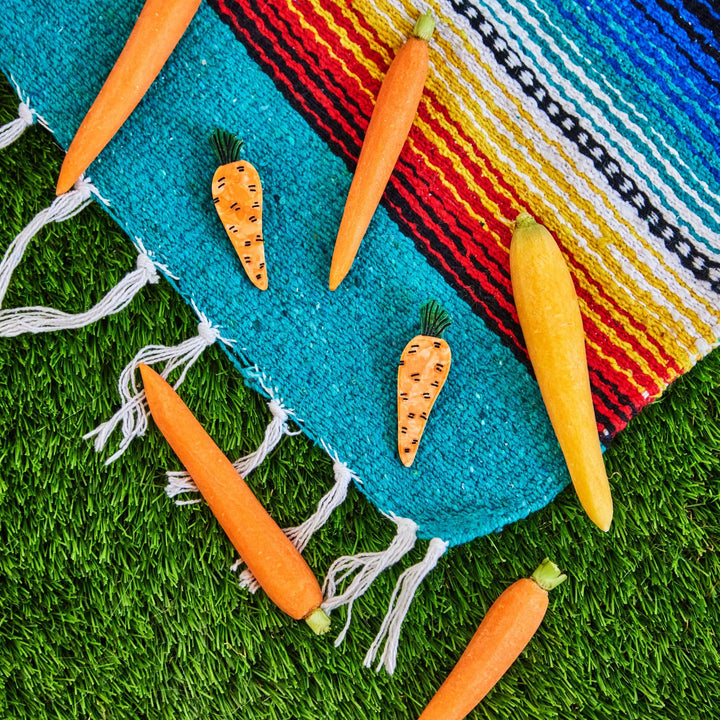 Carrot Alligator Hair Clip Set - Meadow Collectivehair clip