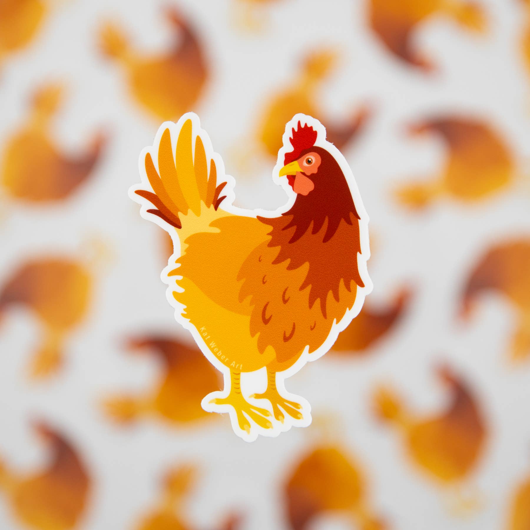 Chicken Sticker - Meadow Collective