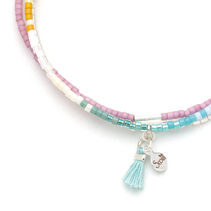 Chromacolor Miyuki Bracelet Trio - Bright Multi/Silver - Meadow Collectivebracelet