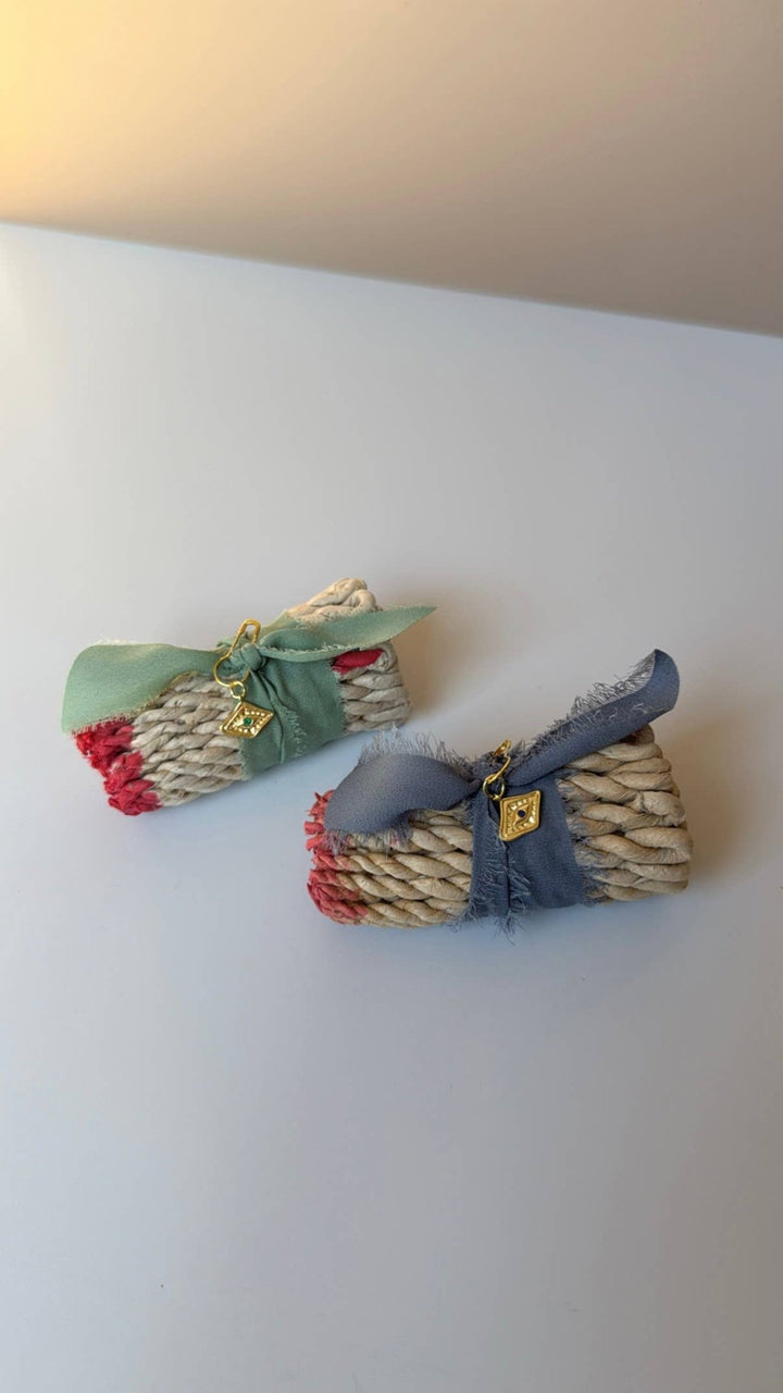 Cleansing Incense Rope - Evil Eye Charm Bundle - Meadow Collectiveincense