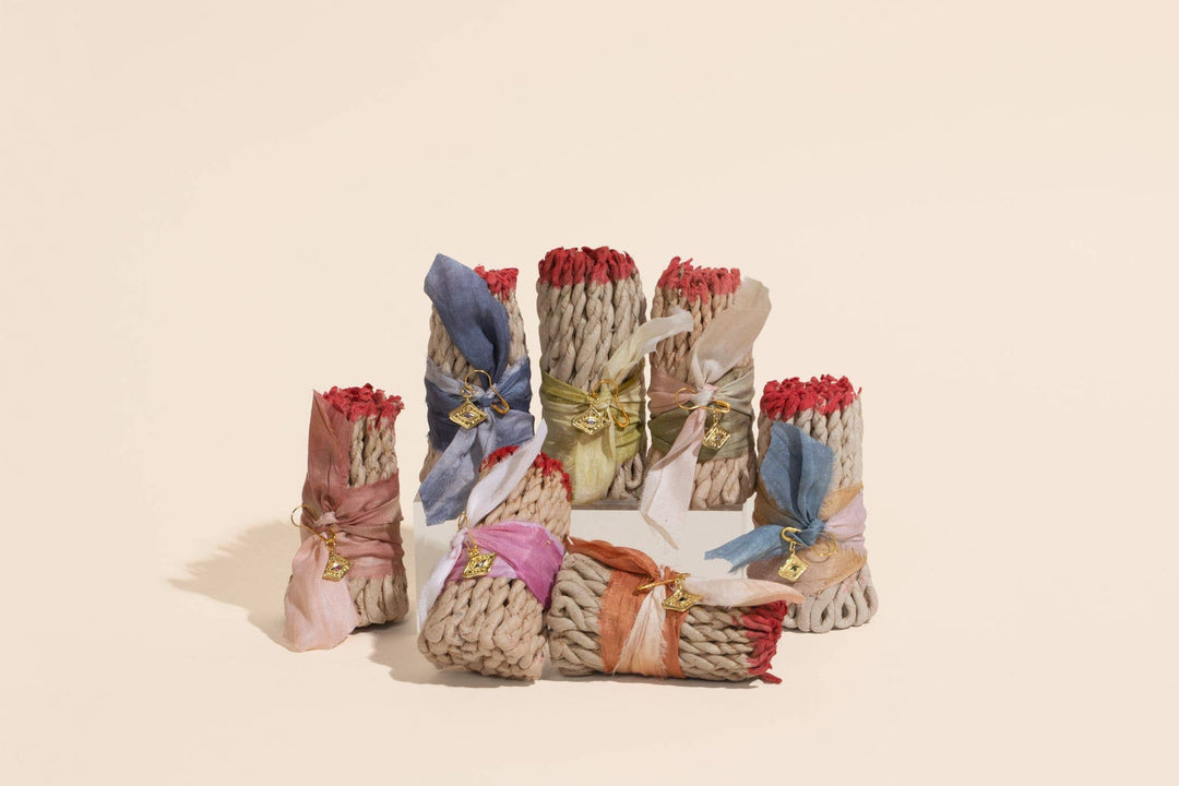 Cleansing Incense Rope - Evil Eye Charm Bundle - Meadow Collectiveincense