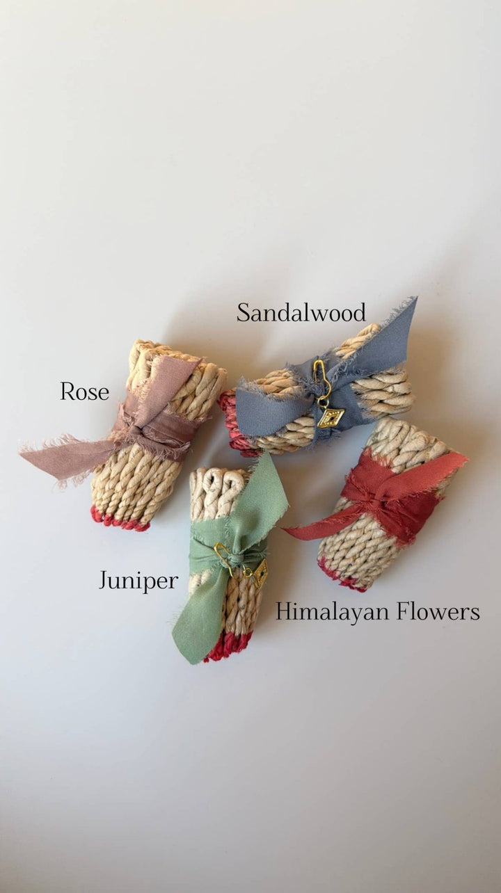 Cleansing Incense Rope - Evil Eye Charm Bundle - Meadow Collectiveincense