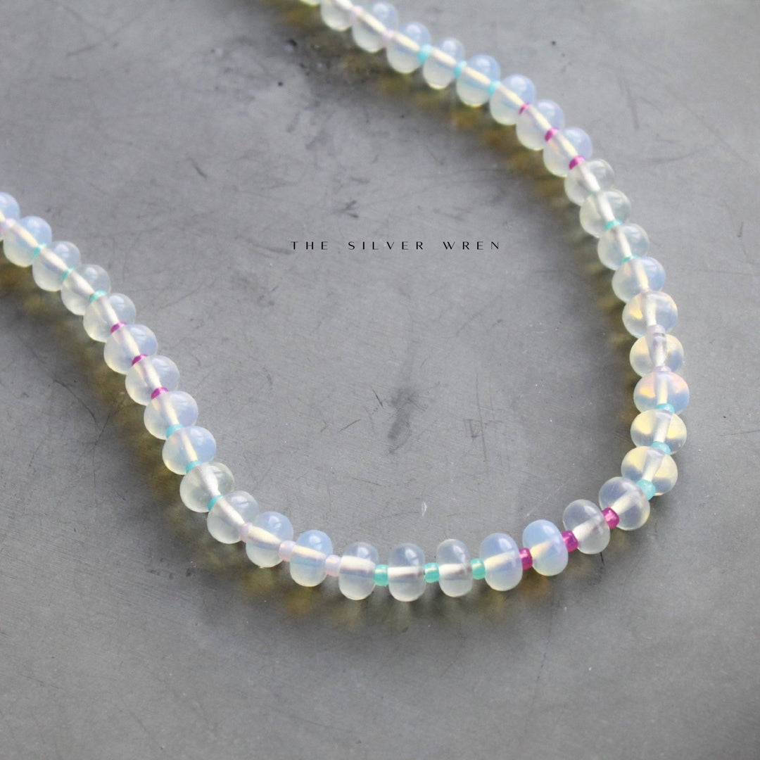 Coastal Stone Candy Beaded Necklace - Meadow CollectiveNecklace