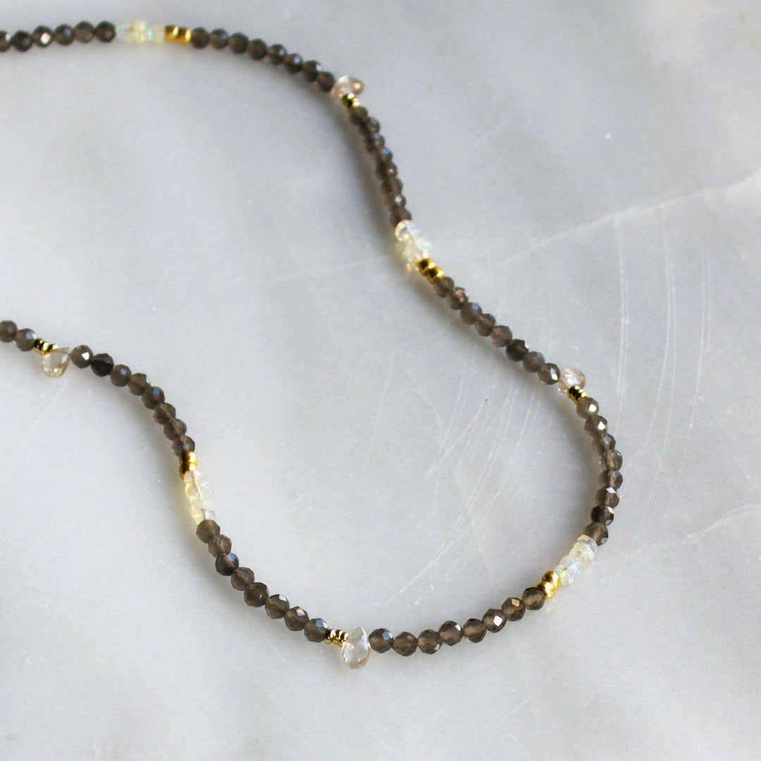 Coco Opal and Quartz Necklace - Meadow CollectiveNecklace