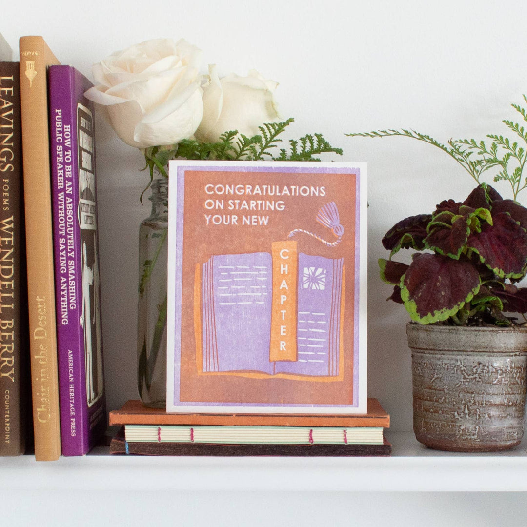 Congratulations (New Chapter) Card - Meadow Collectivegreeting card