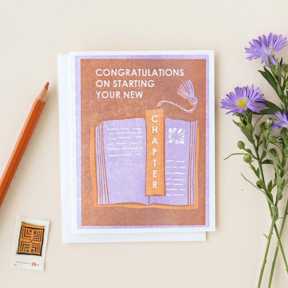 Congratulations (New Chapter) Card - Meadow Collectivegreeting card
