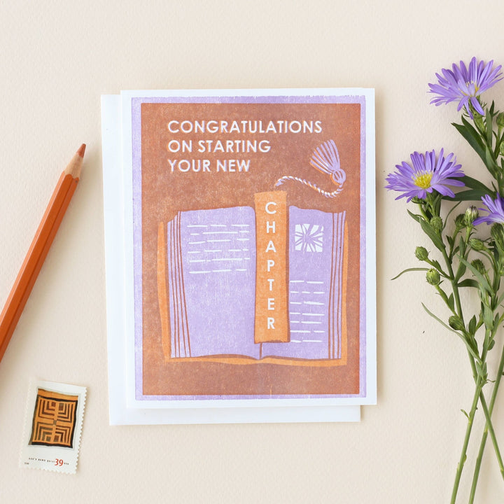 Congratulations (New Chapter) Card - Meadow Collectivegreeting card