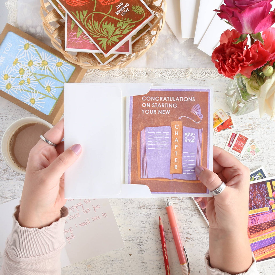Congratulations (New Chapter) Card - Meadow Collectivegreeting card