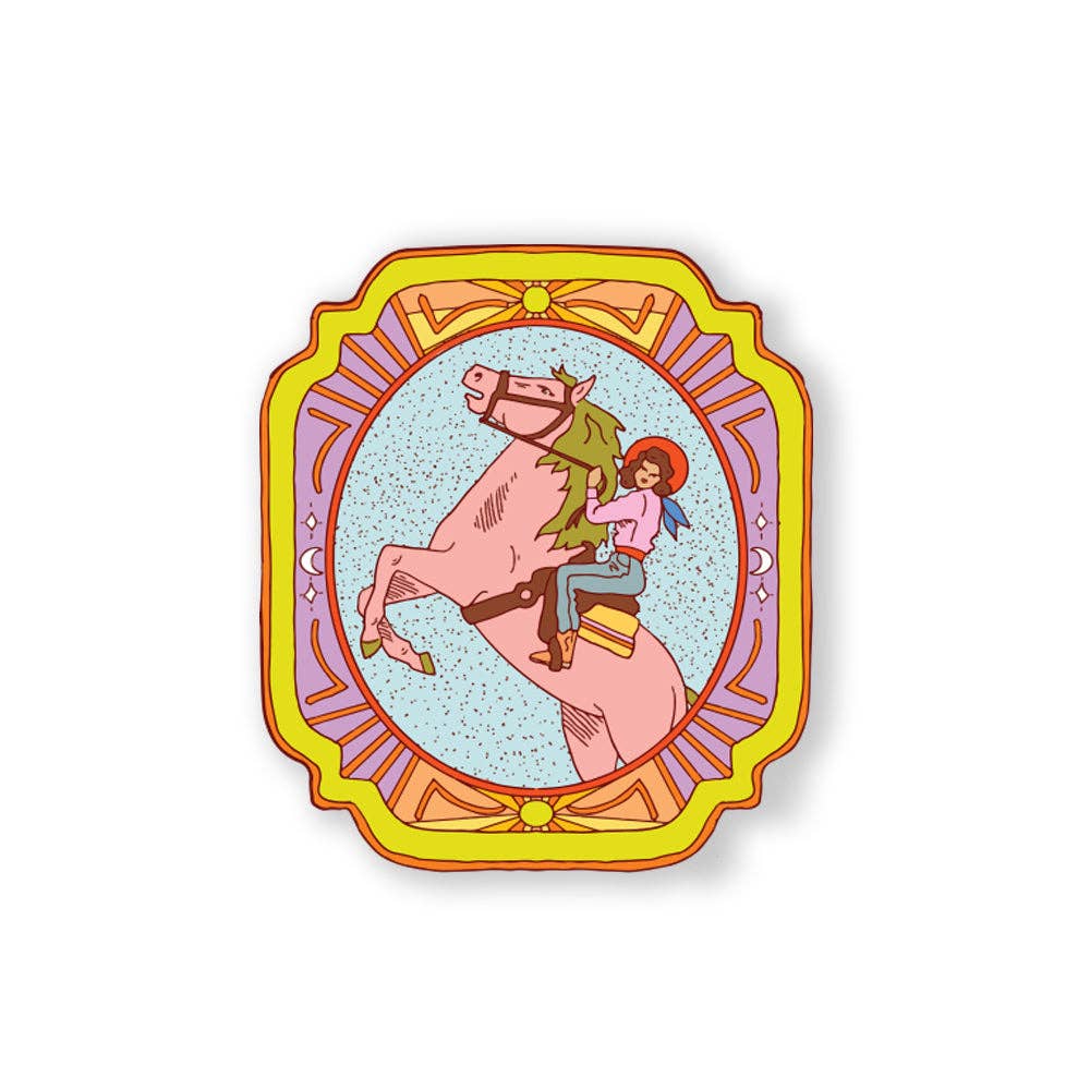 Cosmic Cowgirl Sticker - Meadow Collectivesticker