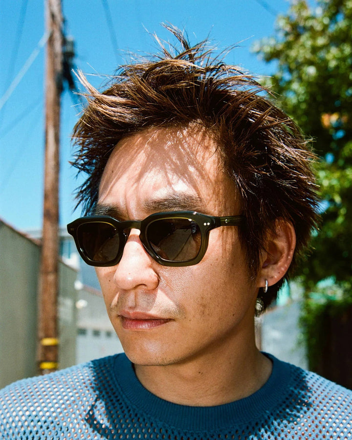 Crap Eyewear The No Wave - Seaweed Bio / Polarized Smoke - Meadow CollectiveSunglasses