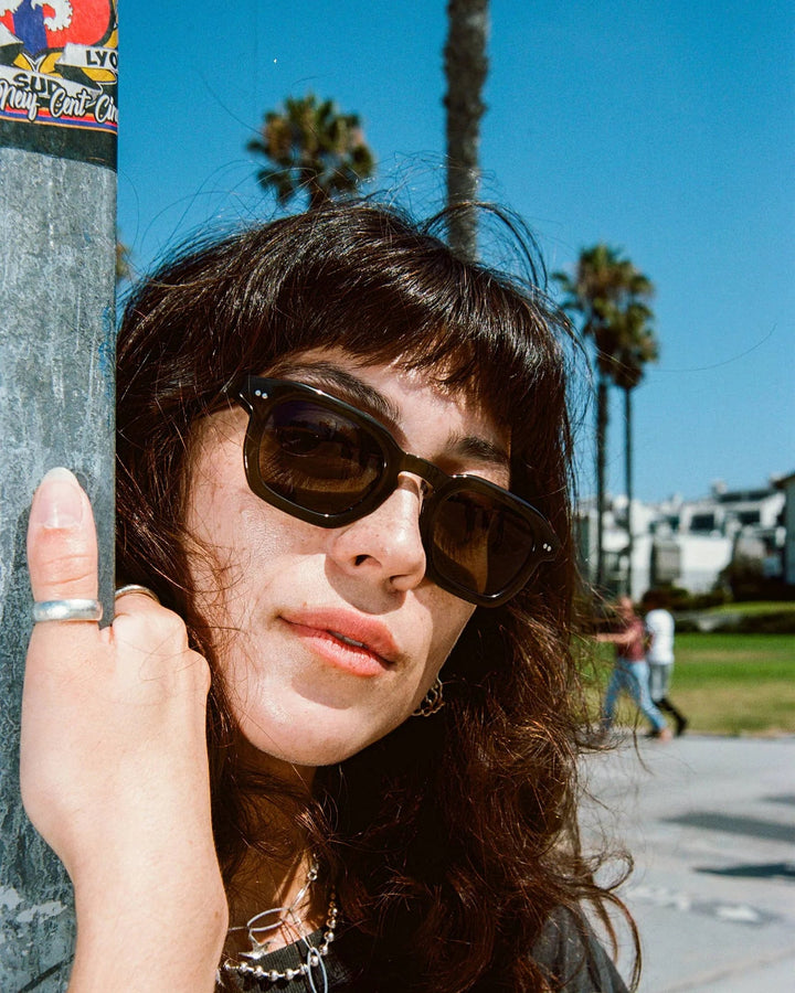 Crap Eyewear The No Wave - Seaweed Bio / Polarized Smoke - Meadow CollectiveSunglasses