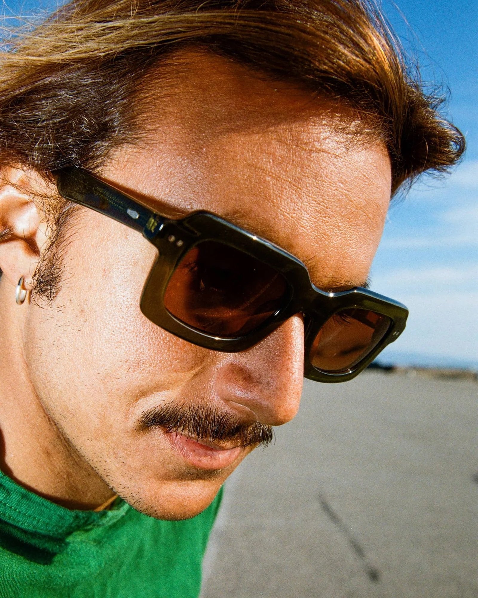 Crap Eyewear The Tape Delay - Crystal Seaweed - Meadow