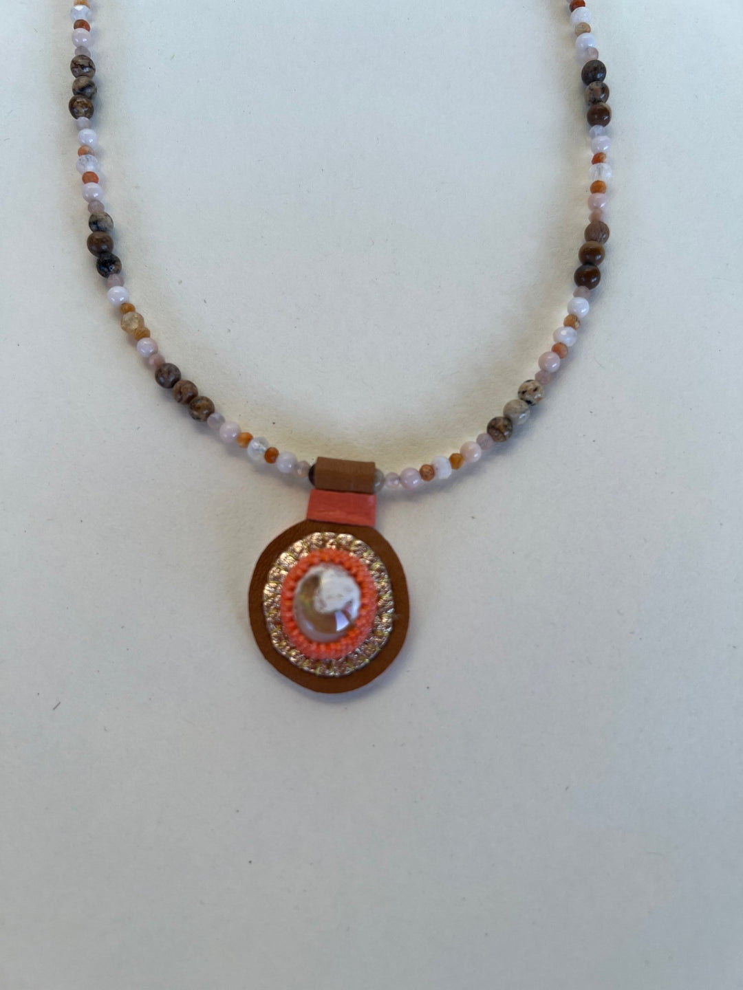 Crystal Gemstone Charm Necklaces - Four colors - Meadow Collectivegemstone necklace