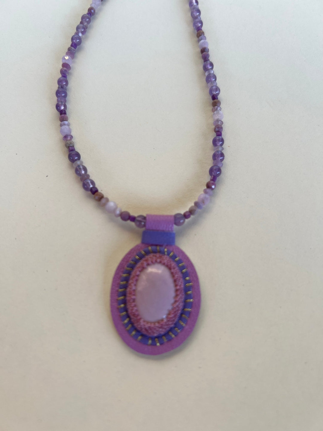 Crystal Gemstone Charm Necklaces - Four colors - Meadow Collectivegemstone necklace