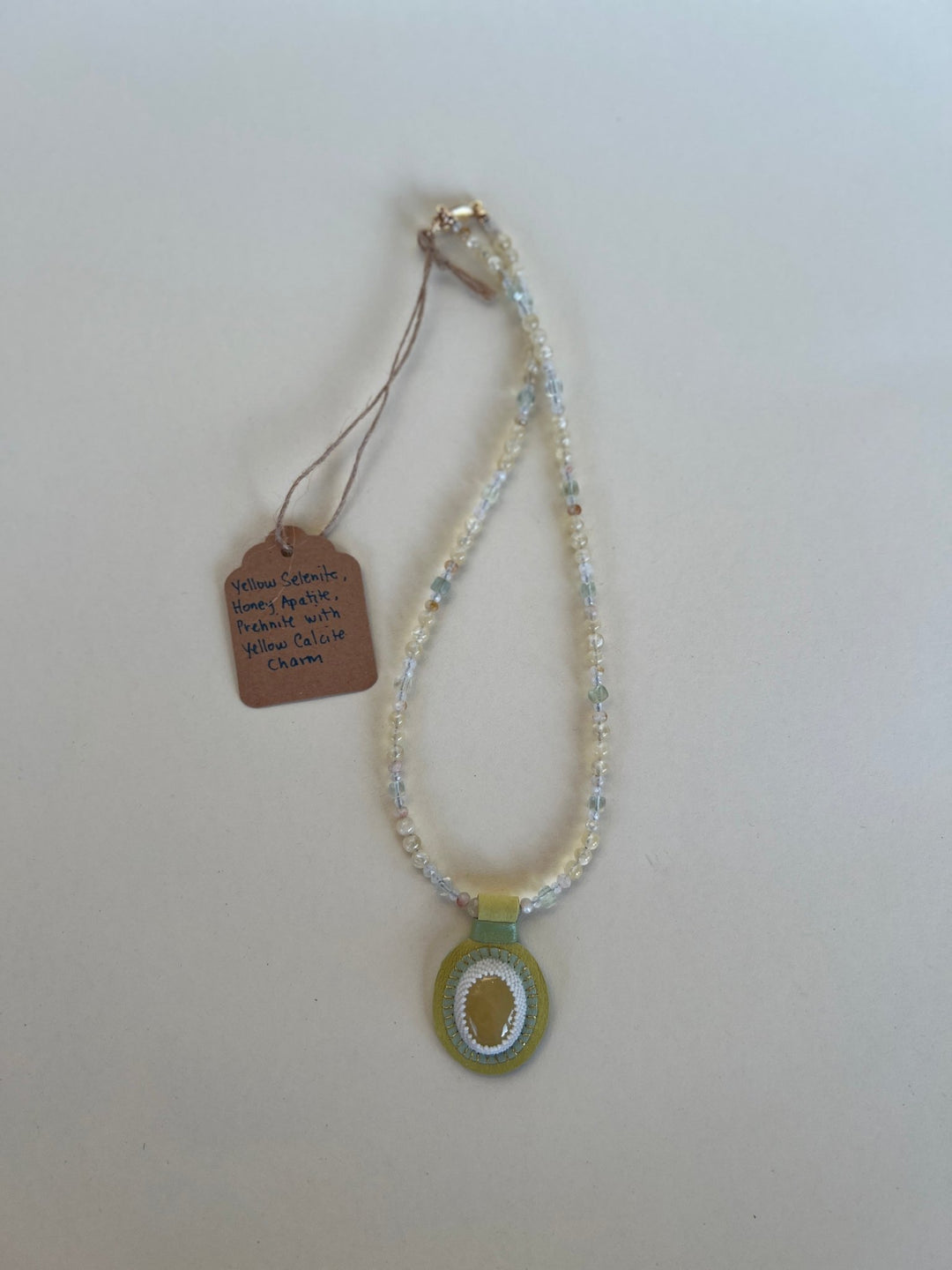 Crystal Gemstone Charm Necklaces - Four colors - Meadow Collectivegemstone necklace