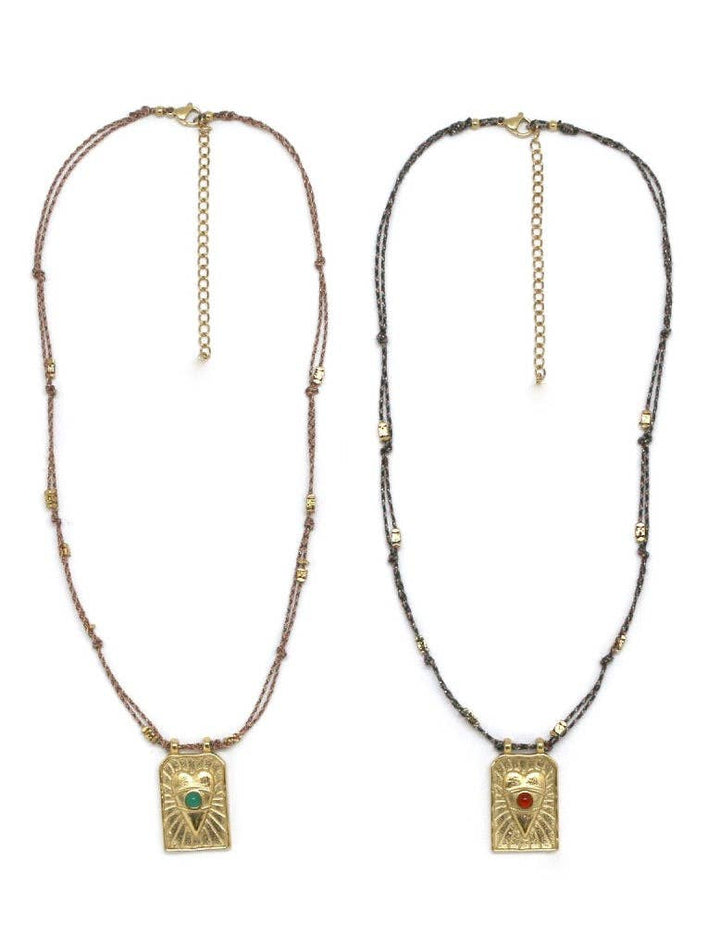 Delicate Gold Heart Charm Necklace - Meadow CollectiveNecklace