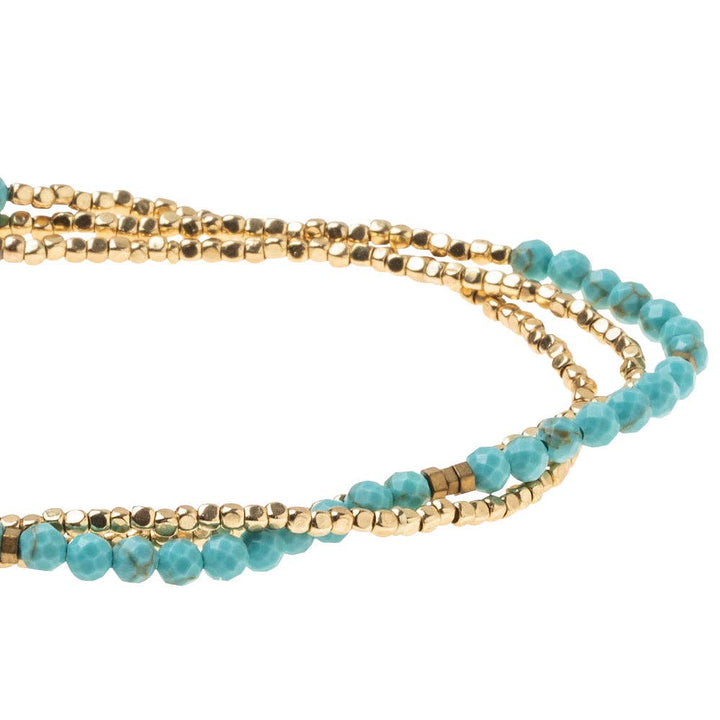 Delicate Stone Turquoise/Gold - Stone of the Sky - Meadow Collectivebracelet