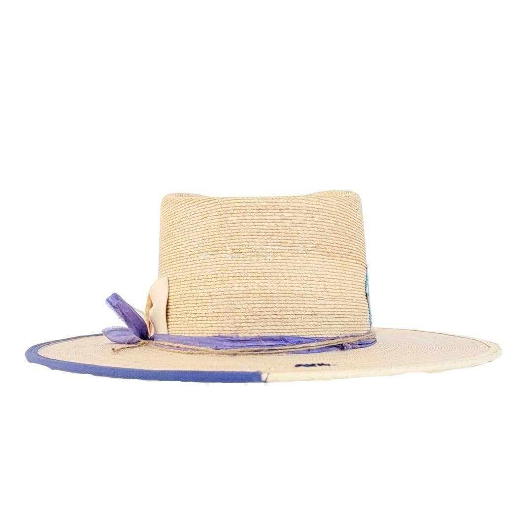 Donaver Women's Western Straw Hat in Raw Straw Color - Meadow Collectivestraw hat
