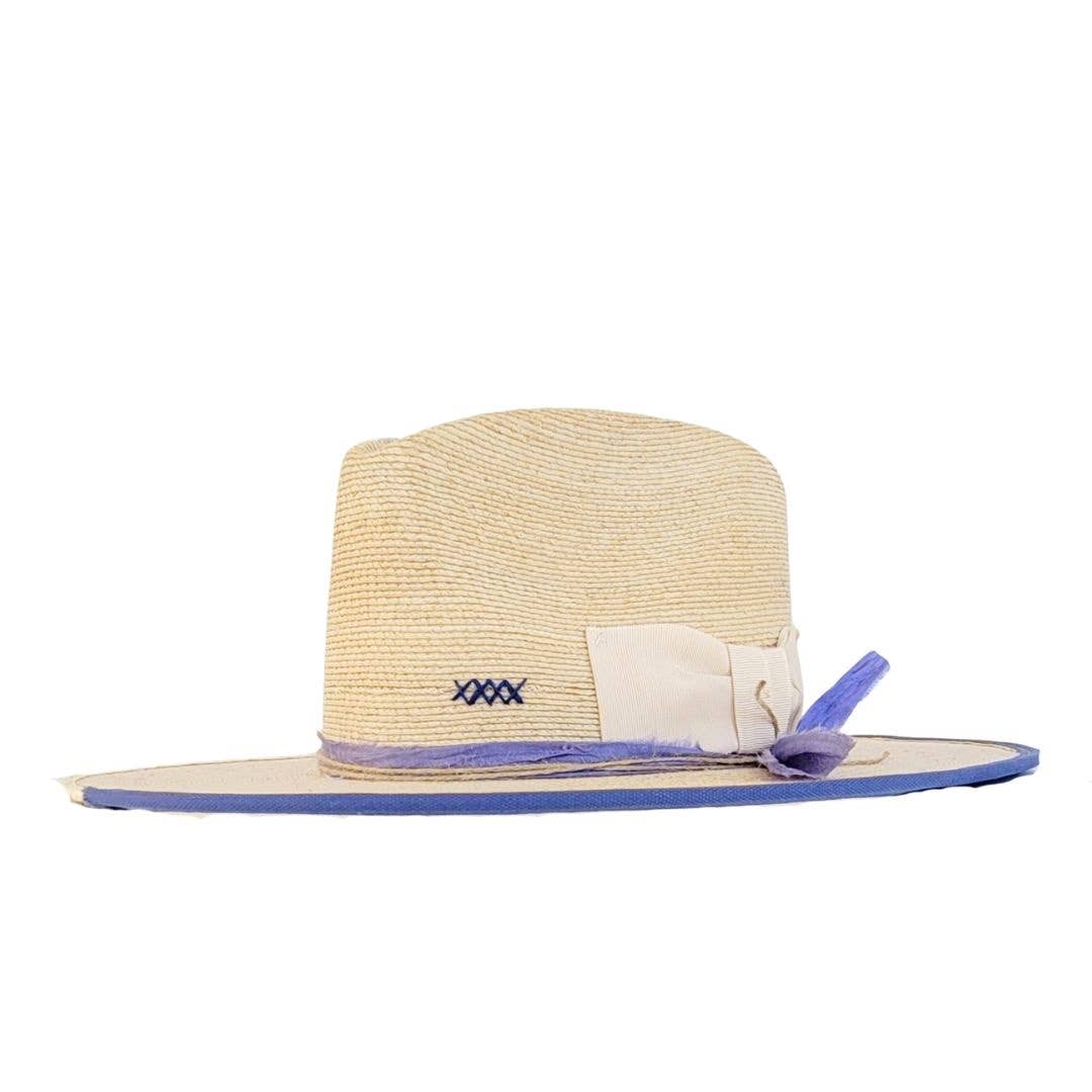 Donaver Women's Western Straw Hat in Raw Straw Color - Meadow Collectivestraw hat