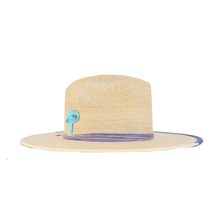 Donaver Women's Western Straw Hat in Raw Straw Color - Meadow Collectivestraw hat