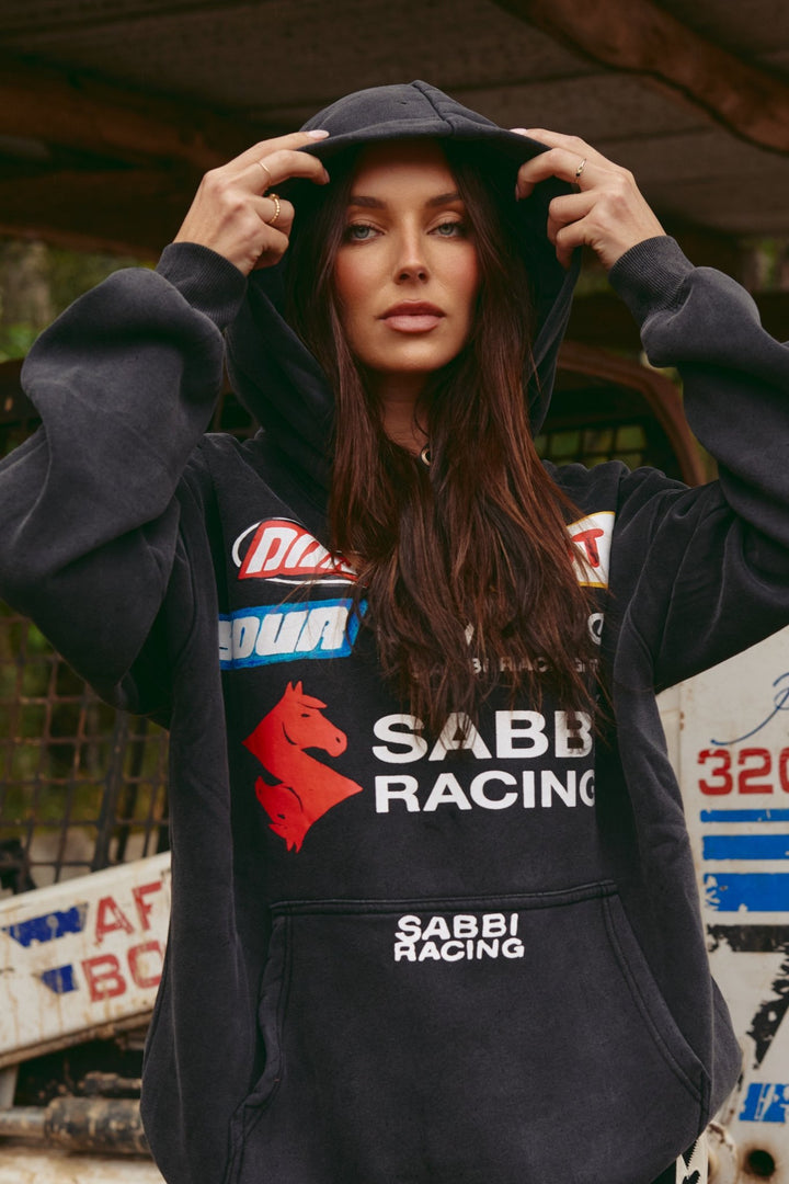 Don’t Quit Your Daydream Hoodie - Washed Black - Meadow Collectivehoodie