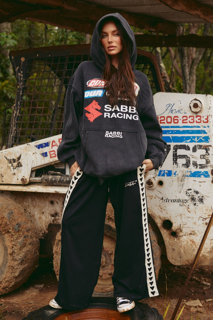 Don’t Quit Your Daydream Hoodie - Washed Black - Meadow Collectivehoodie