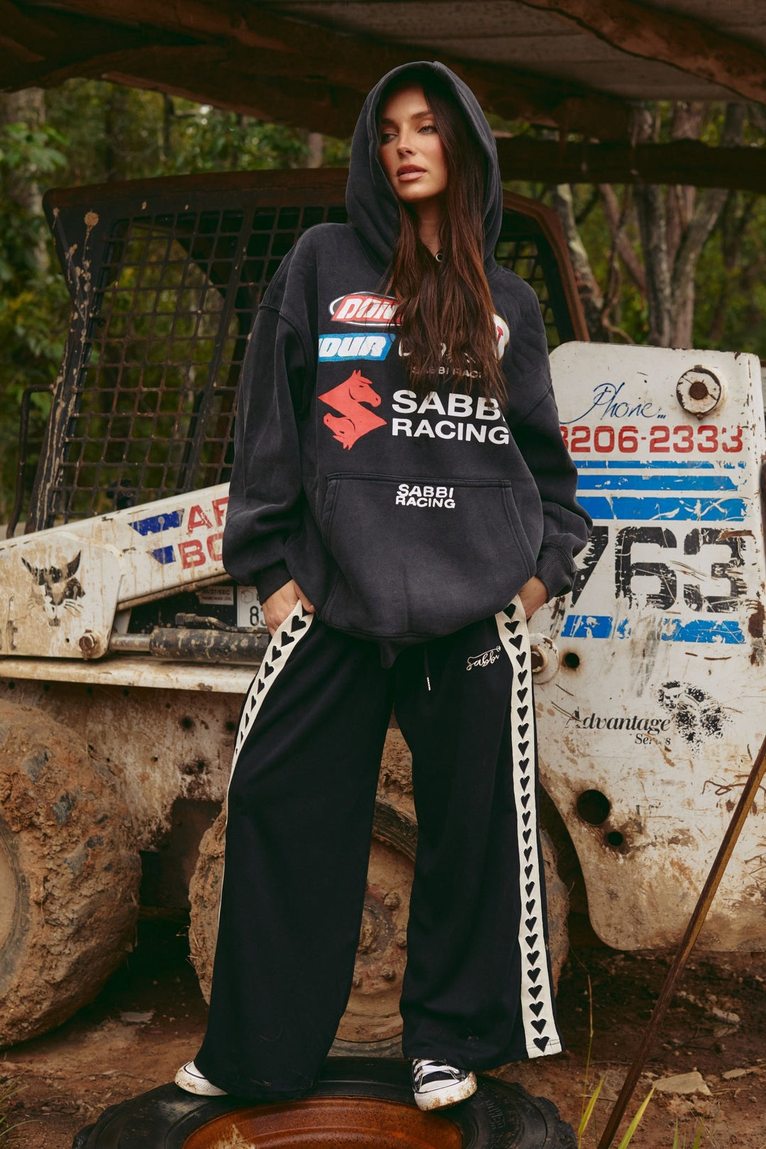 Don’t Quit Your Daydream Hoodie - Washed Black - Meadow Collectivehoodie