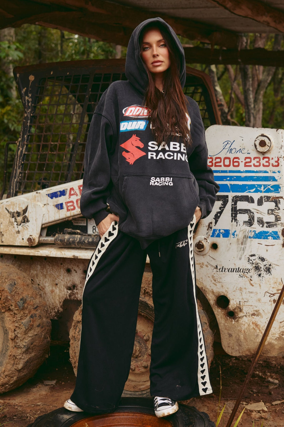 Don’t Quit Your Daydream Hoodie - Washed Black - Meadow Collectivehoodie