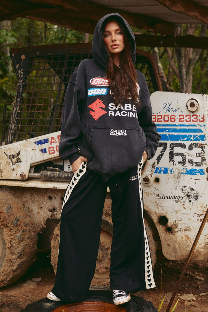 Don’t Quit Your Daydream Hoodie - Washed Black - Meadow Collectivehoodie