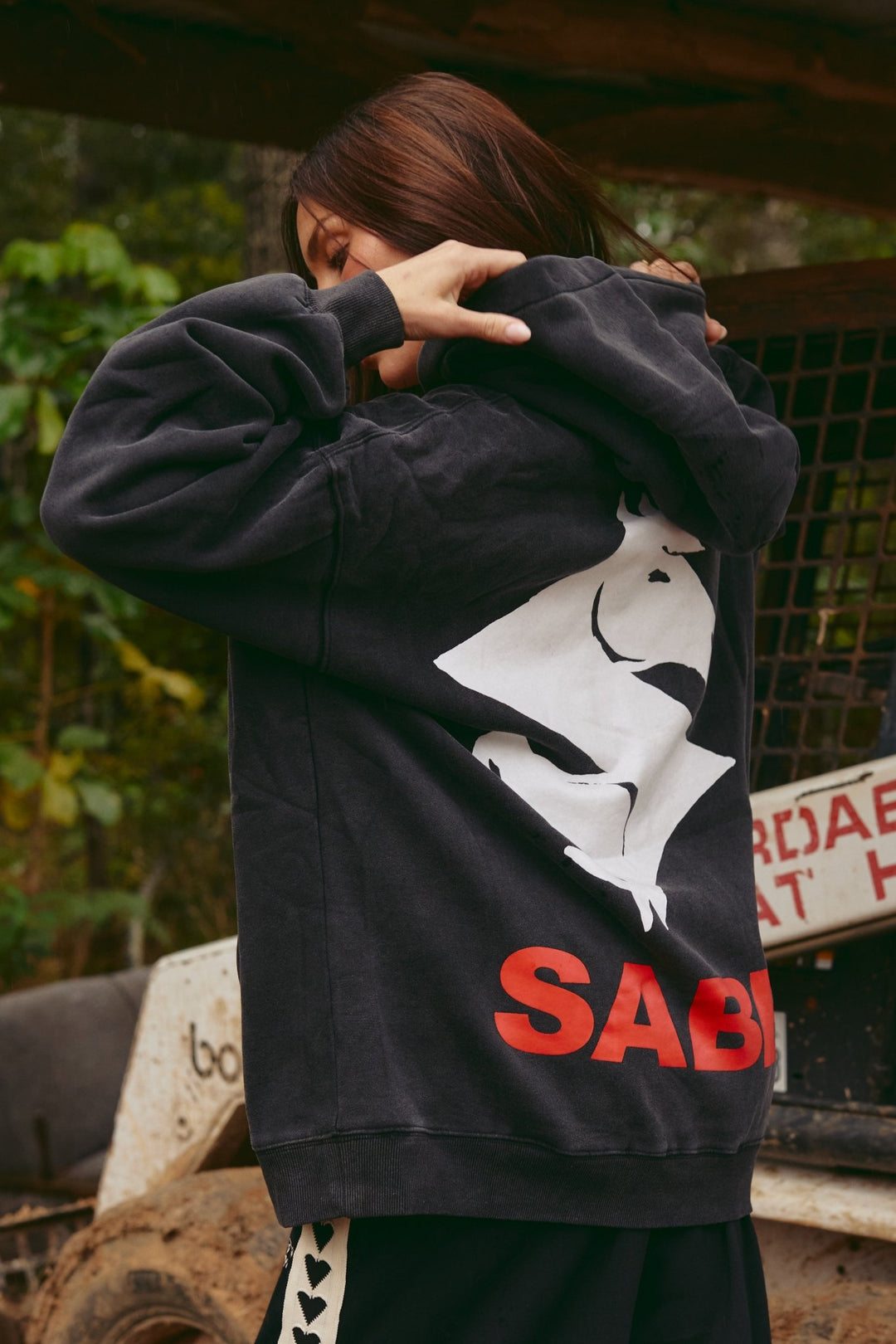 Don’t Quit Your Daydream Hoodie - Washed Black - Meadow Collectivehoodie