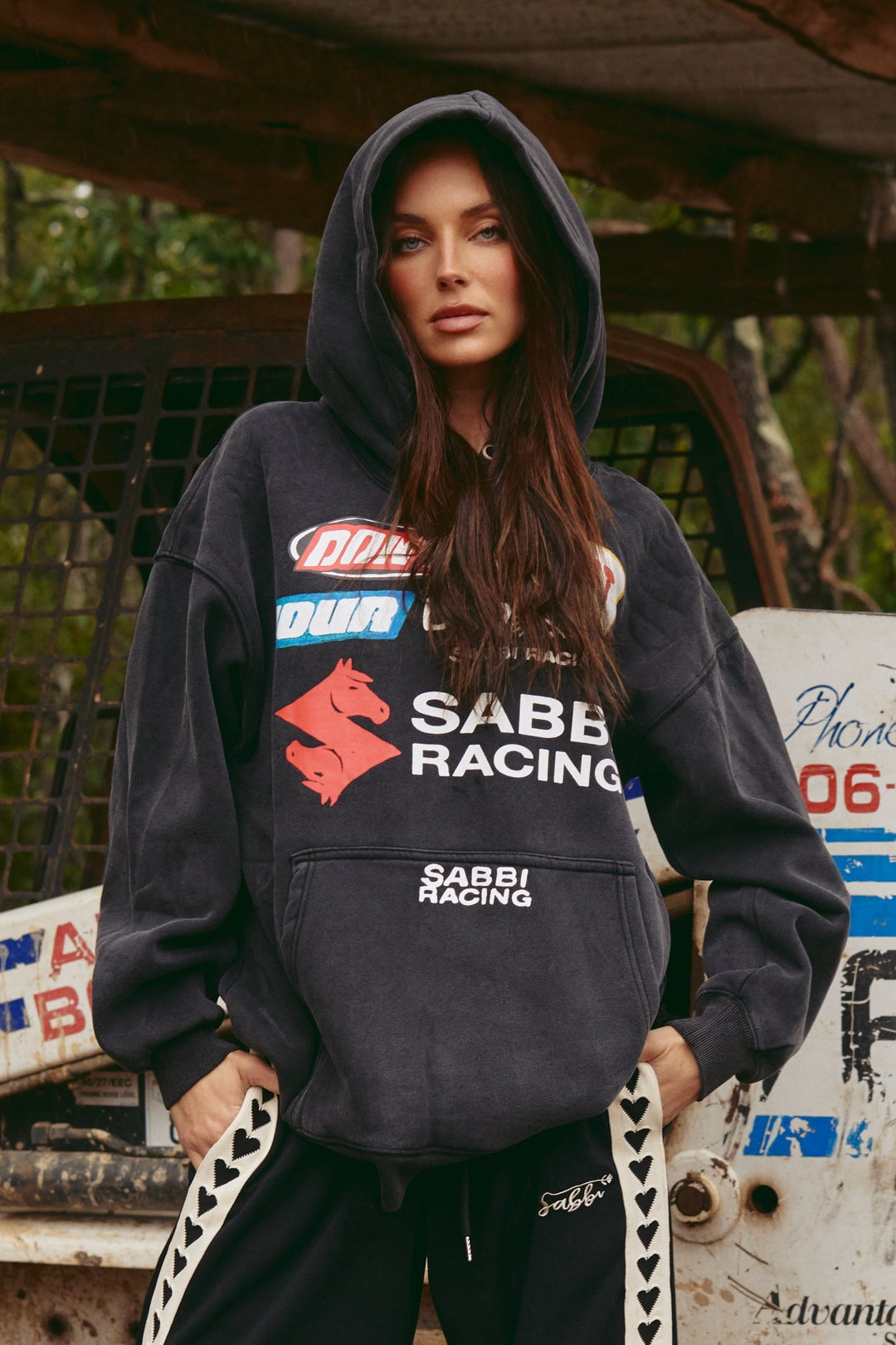 Don’t Quit Your Daydream Hoodie - Washed Black - Meadow Collectivehoodie