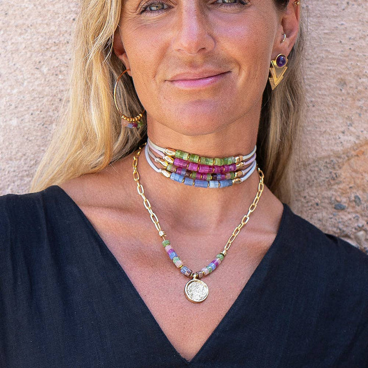 Dué ROUN- Natural Stone necklace or Bracelet - Meadow CollectiveNecklaces