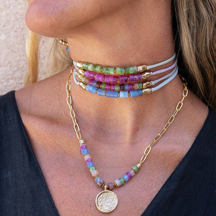 Dué ROUN- Natural Stone necklace or Bracelet - Meadow CollectiveNecklaces