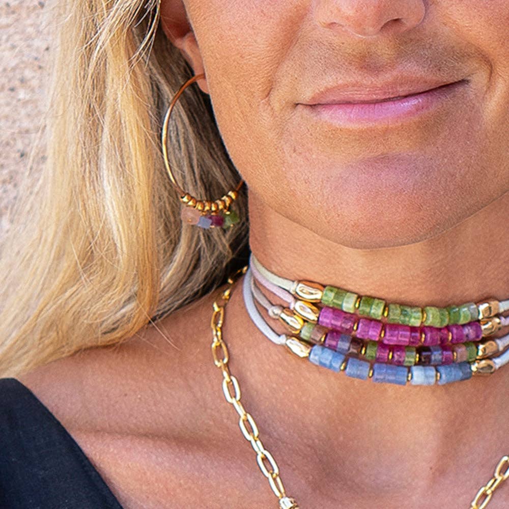 Dué ROUN- Natural Stone necklace or Bracelet - Meadow CollectiveNecklaces