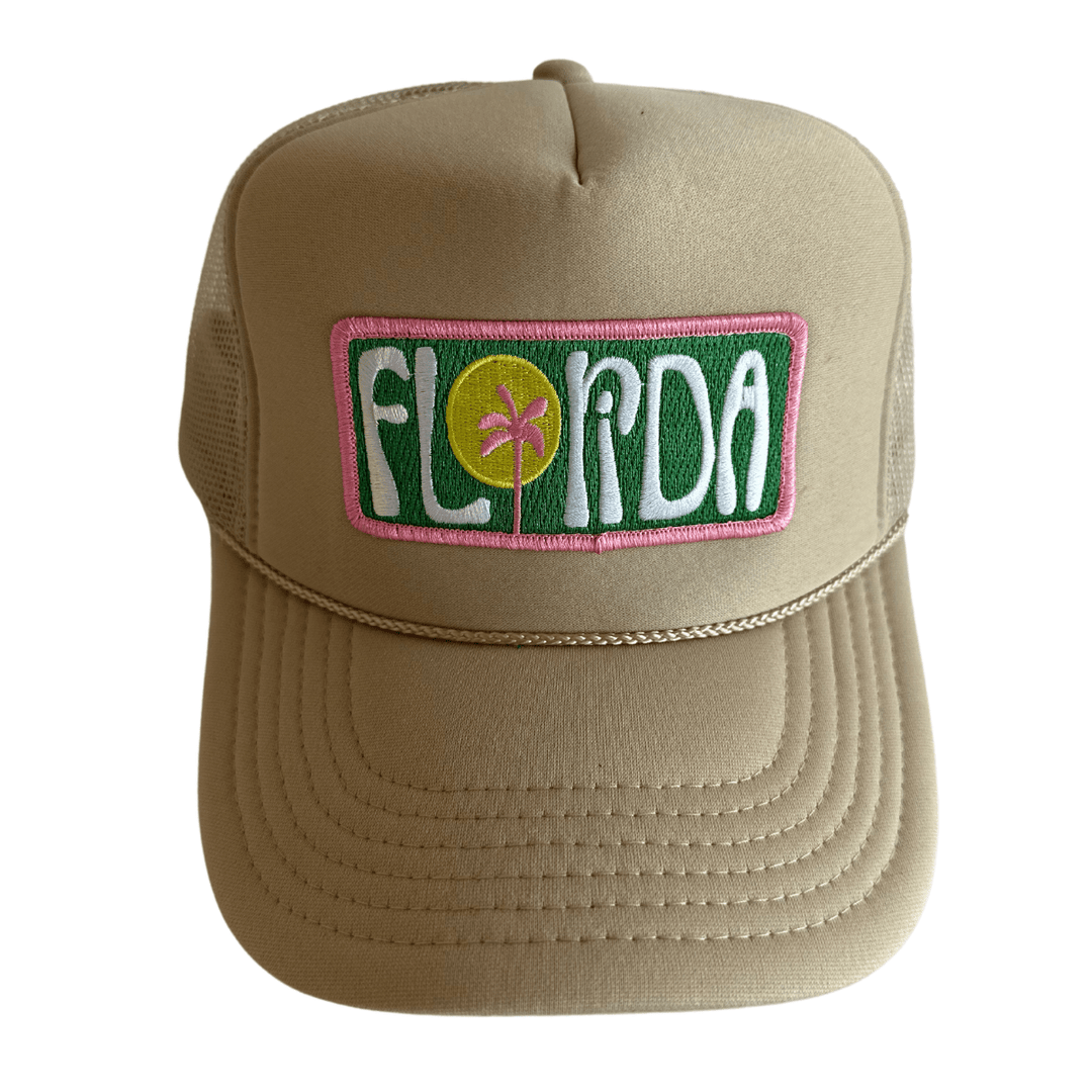 Florida Patch Trucker Hat - Meadow Collectivetrucker hat