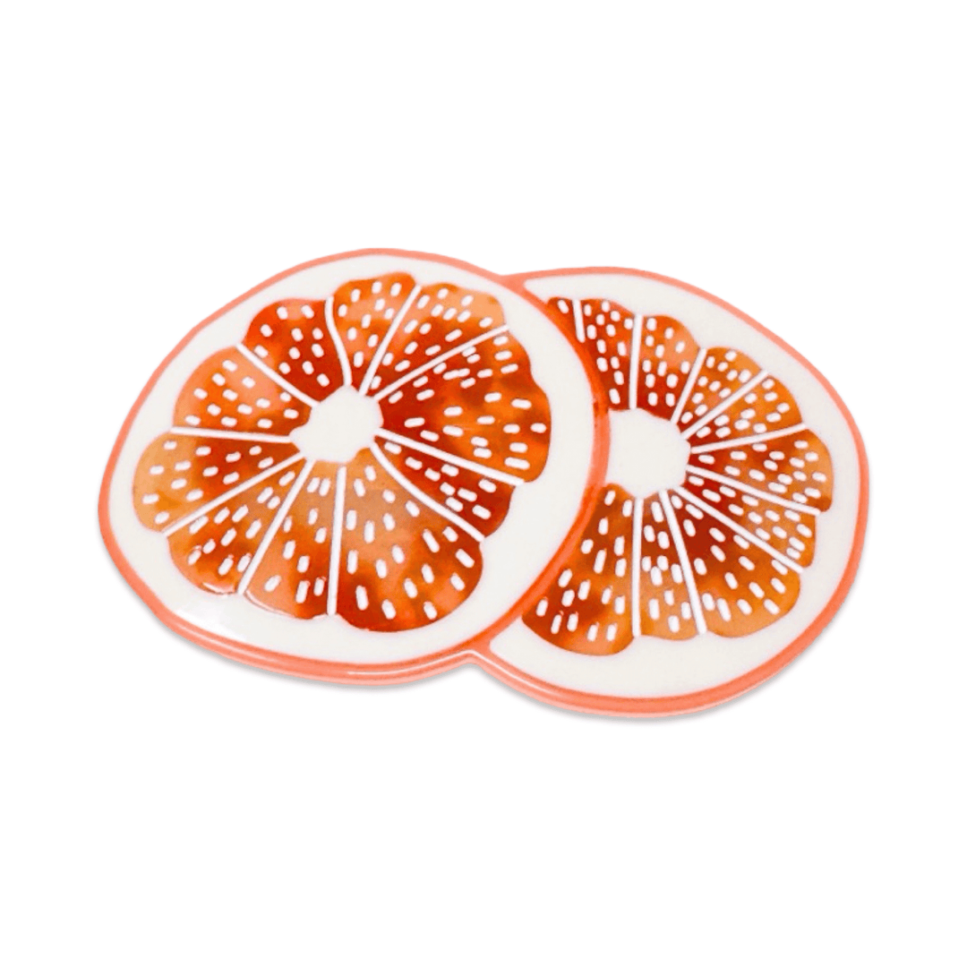 Grapefruit French Barrette - Meadow Collectivehair claw clip