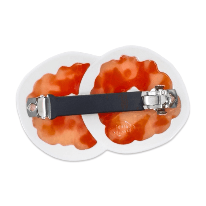 Grapefruit French Barrette - Meadow Collectivehair claw clip