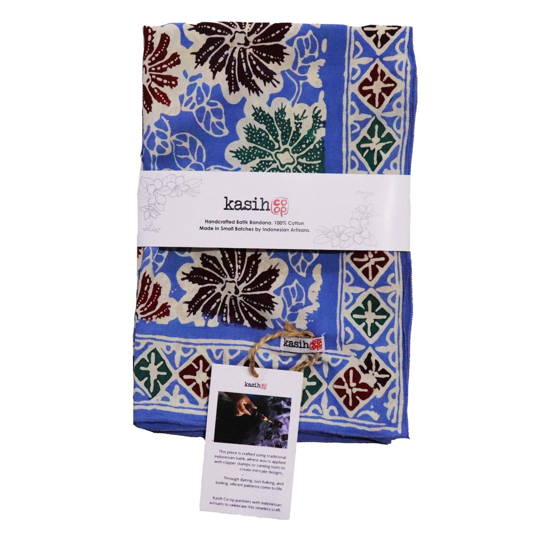 Hand Dyed Batik Bandana, 100% Soft Cotton - Meadow Collectivebandana