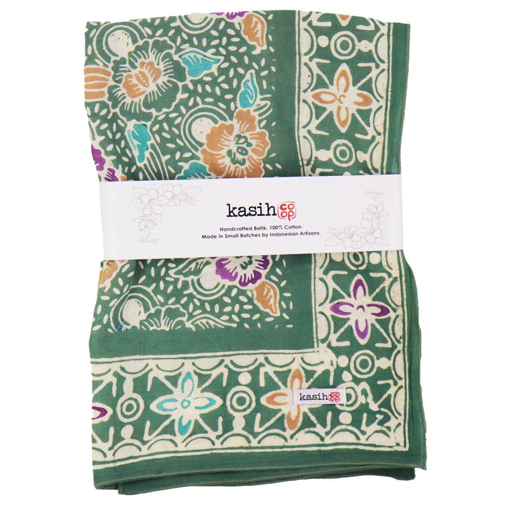 Hand Dyed Batik Bandana, 100% Soft Cotton - Meadow Collectivebandana