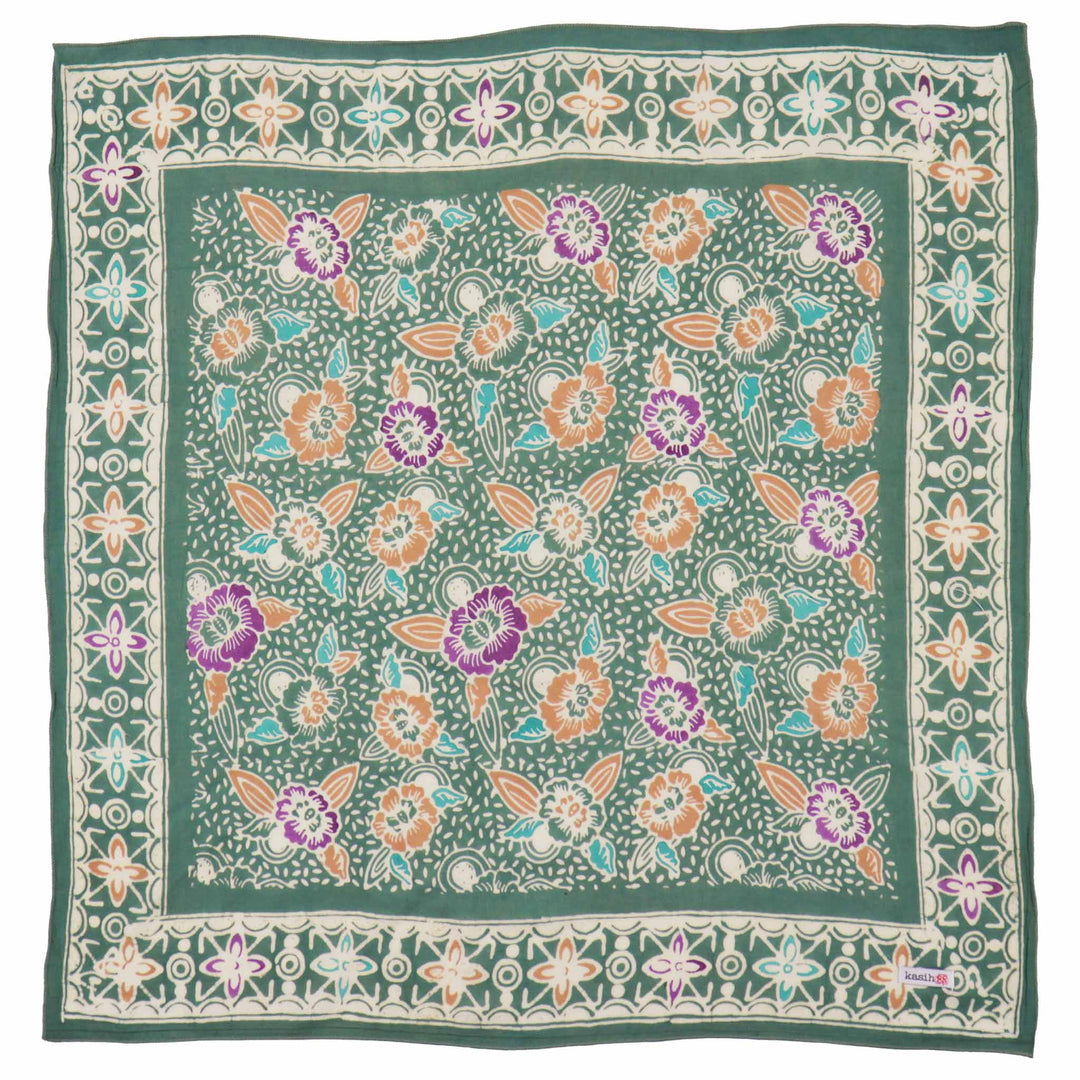 Hand Dyed Batik Bandana, 100% Soft Cotton - Meadow Collectivebandana
