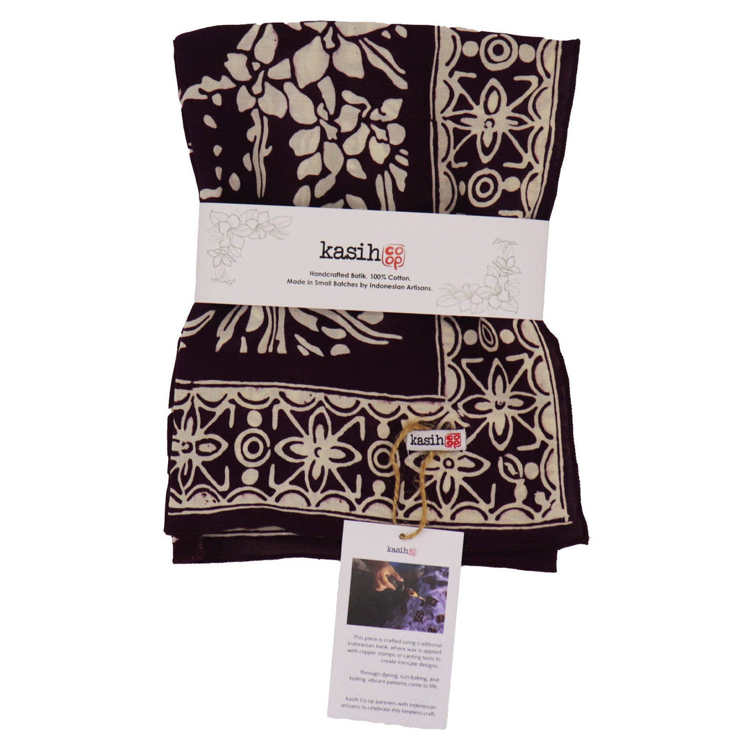 Hand Dyed Batik Bandana, 100% Soft Cotton - Meadow Collectivebandana