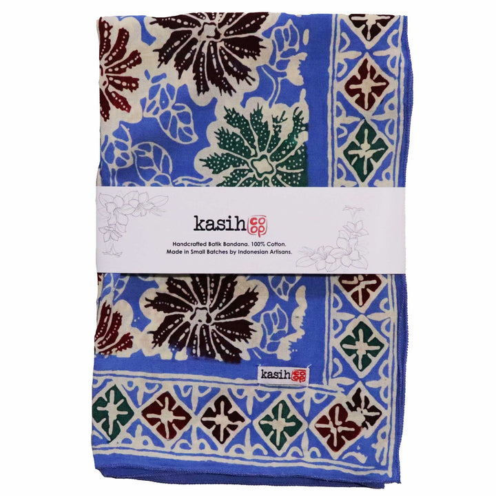 Hand Dyed Batik Bandana, 100% Soft Cotton - Meadow Collectivebandana